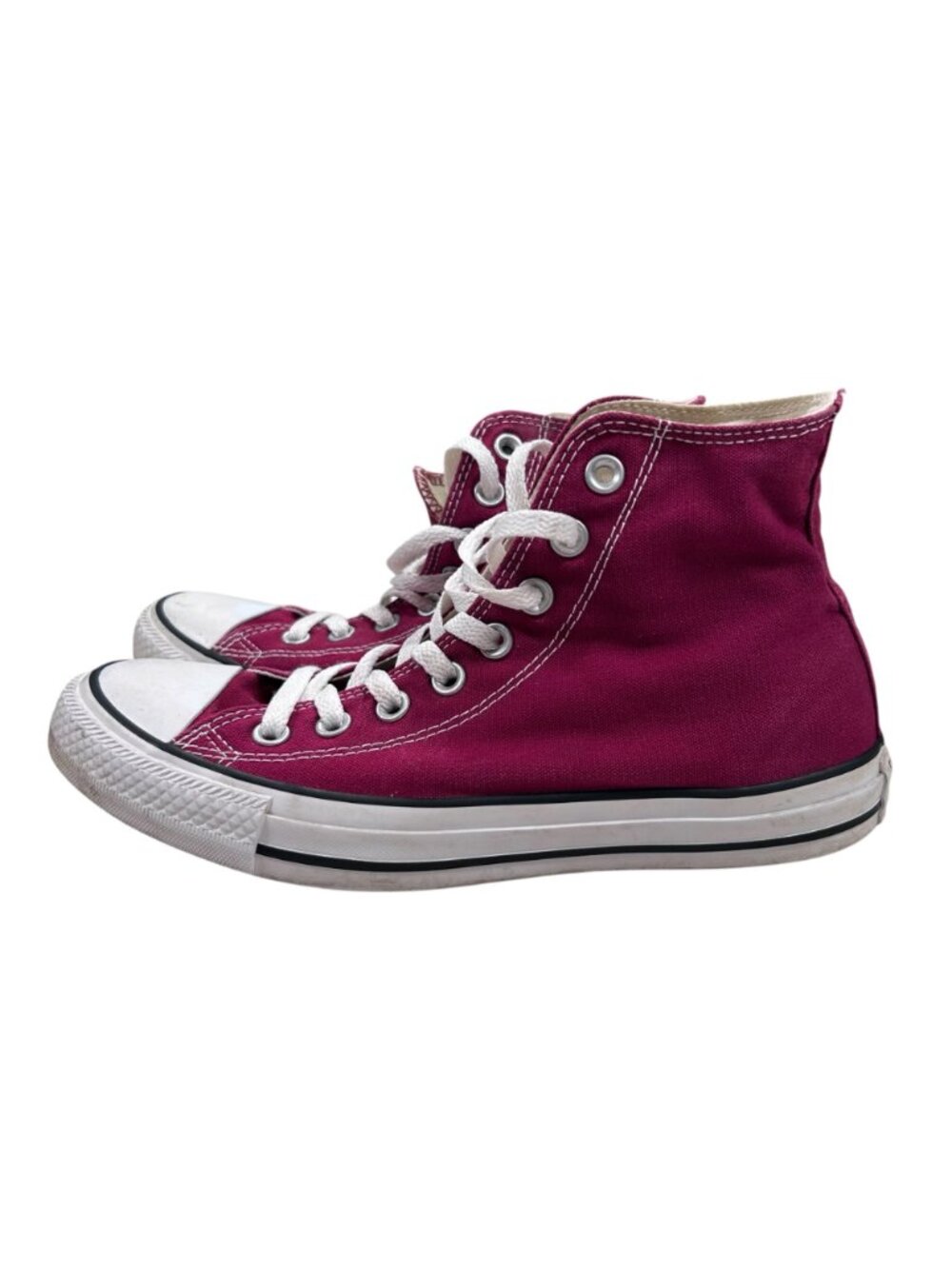 Converse Chuck Taylor High Top Maroon Sneaker 7 Men Trainers Sneakers - Picture 2 of 6